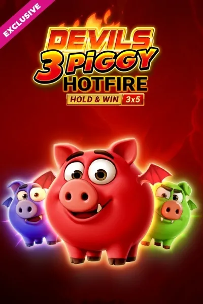 Devils 3 Piggy Hotfire Hold & Win